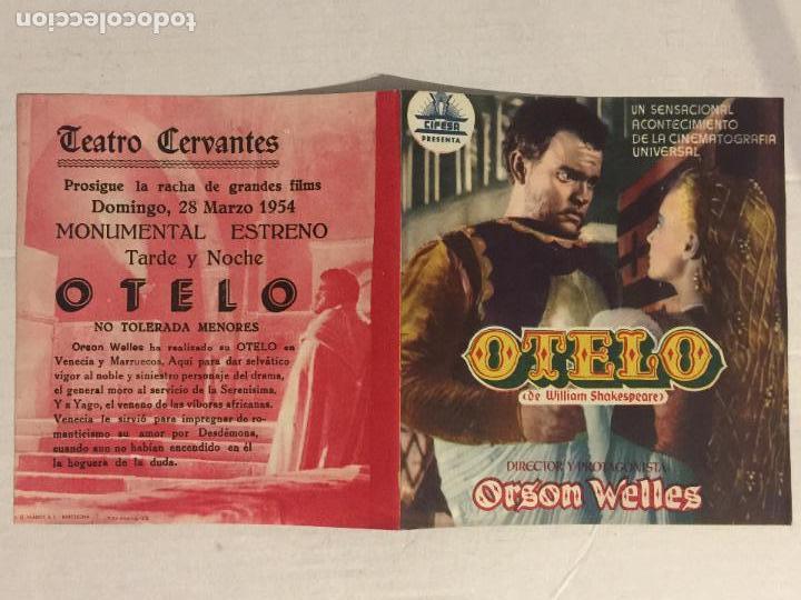 Cine: PROGRAMA DE CINE OTELO. TEATRO CERVANTES. - Foto 1
