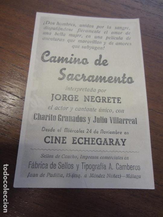 Cine: Camino de sacramento - Foto 2