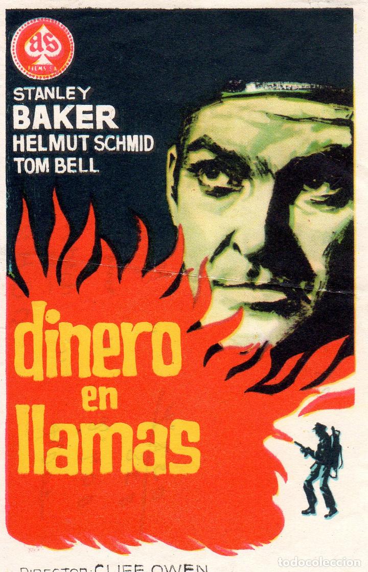 Cine: PROGRAMA DE CINE S/P. DINERO EN LLAMAS. - Foto 1