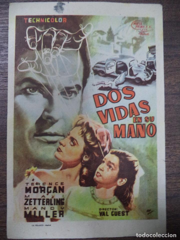 Cine: PROGRAMA DE CINE S/P. DOS VIDAS EN SU MANO. - Foto 1