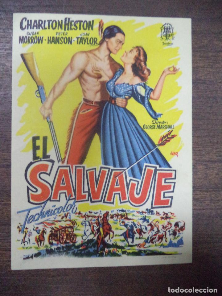 Cine: PROGRAMA DE CINE S/P. EL SALVAJE. - Foto 1