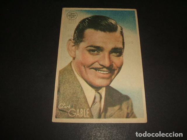 Cine: PILOTO DE PRUEBAS CLARK GABLE PROGRAMA DE MANO - Foto 1
