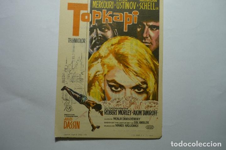 Cine: programa topkapi - peter ustinov -moderno posito cambrils - Foto 1