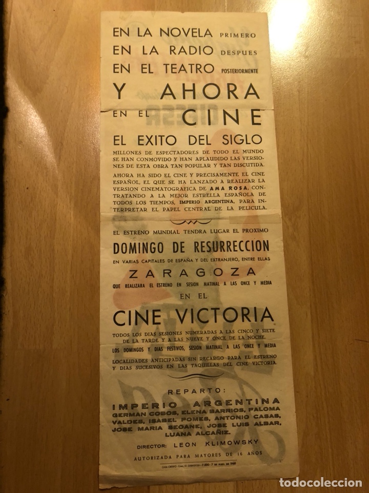 Cine: Programa cifesa grande imperio argentina ama rosa - Foto 2