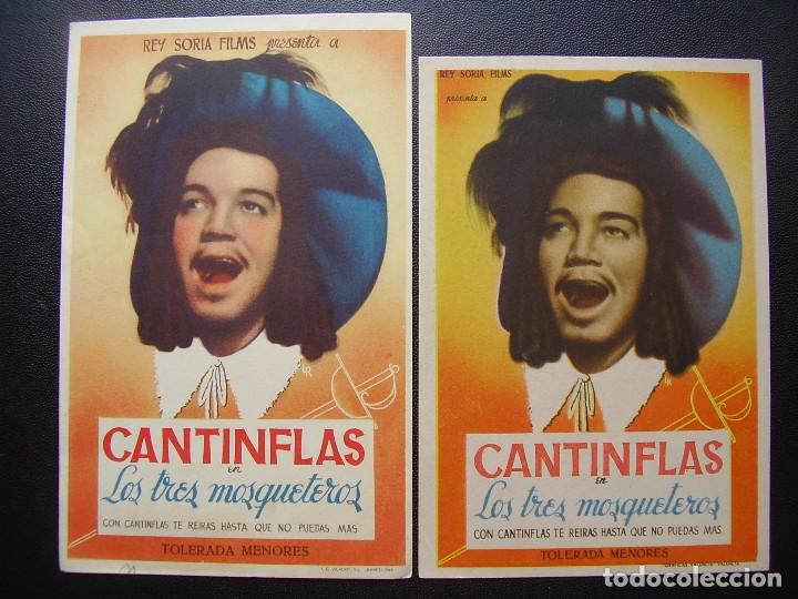 Cine: LOS TRES MOSQUETEROS, CANTINFLAS, VARIANTE - Foto 1