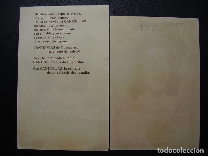 Cine: LOS TRES MOSQUETEROS, CANTINFLAS, VARIANTE - Foto 2