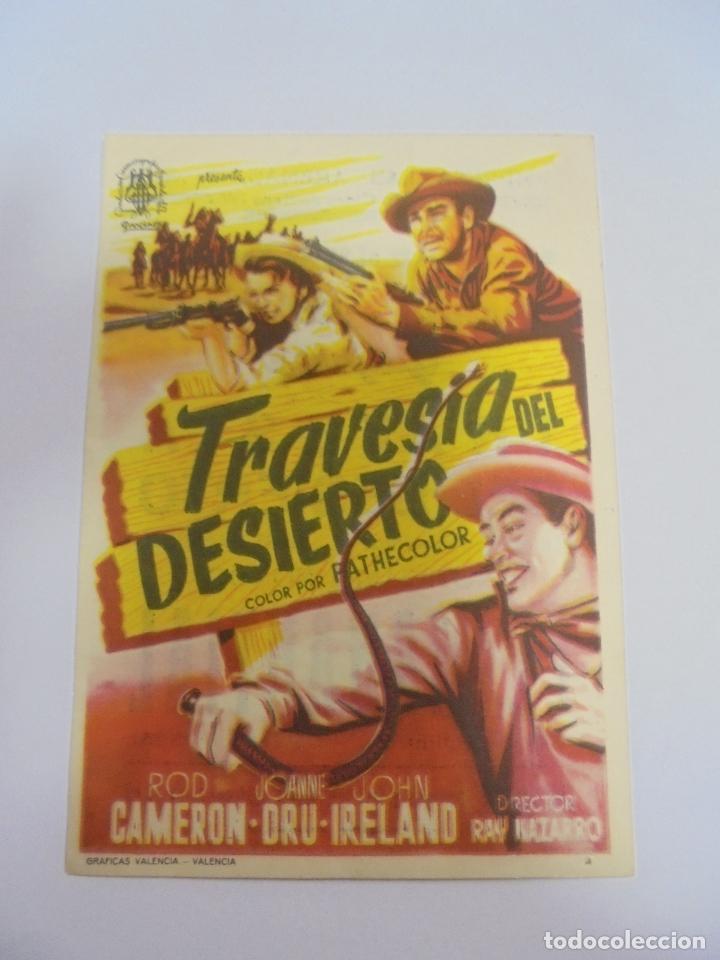 Cine: PROGRAMA DE CINE. C/P. TRAVESIA DEL DESIERTO. CINES DE SANS - Foto 1