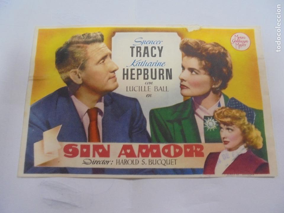 Cine: PROGRAMA DE CINE. S/P. SIN AMOR - Foto 1