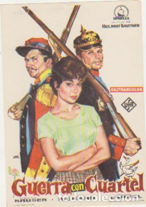 Cine: Guerra con Cuartel. Sencillo de Dipenfa. &iexcl;IMPECABLE! - Foto 1
