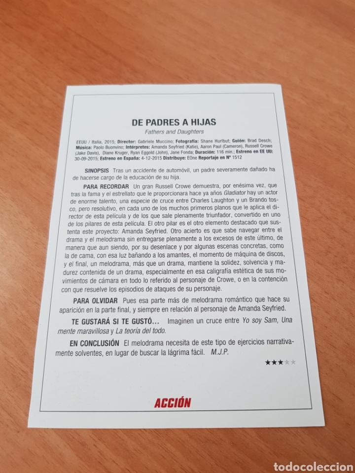 Cine: ( micro gu&iacute;a n&deg;5 ) de padres a hijas - Foto 2