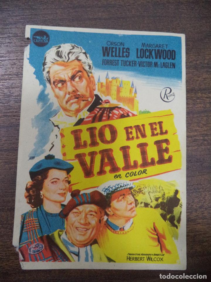 Cine: PROGRAMA DE CINE S/P. LIO EN EL VALLE. - Foto 1