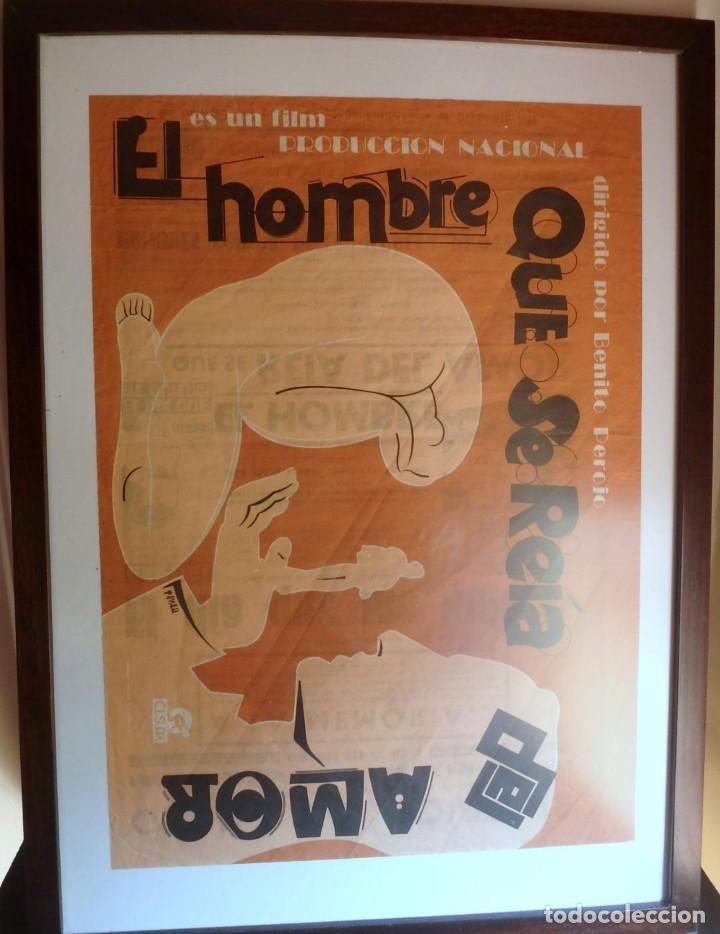  Flyers Publicitaires de films Anciens: (XJ-180812)PROGRAMA DE CINE, FOLLETO DE MANO, EL HOMBRE QUE SE REIA DEL AMOR,FASCIMIL
