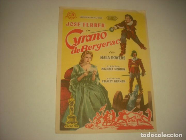 Cine: CYRANO DE BERGERAC, SIN PUBLICIDAD. - Foto 1