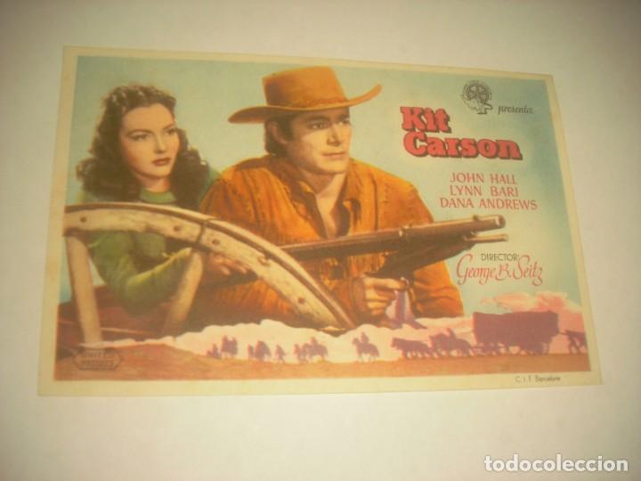 Cine: KIT CARSON, SIN PUBLICIDAD. - Foto 1