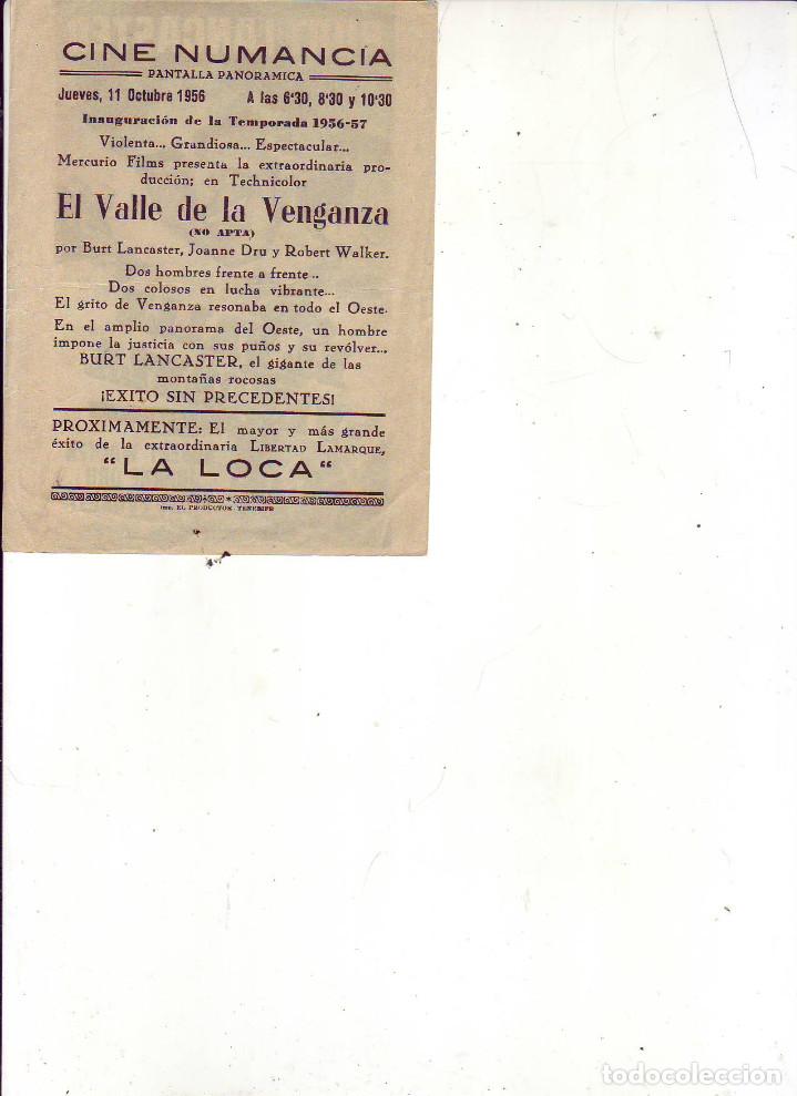 Cine: EL VALLE DE LA VENGANZA - BURT LANCASTER - Foto 2