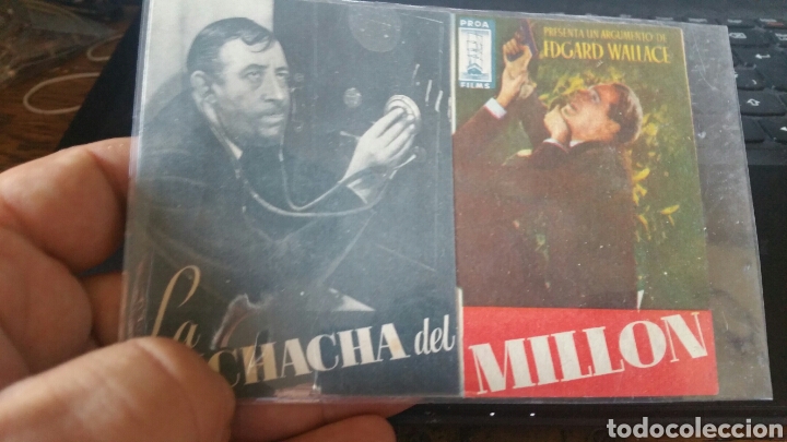  Flyers Publicitaires de films Anciens: Programa de mano de cine la muchacha del mill&oacute;n cine Alhambra