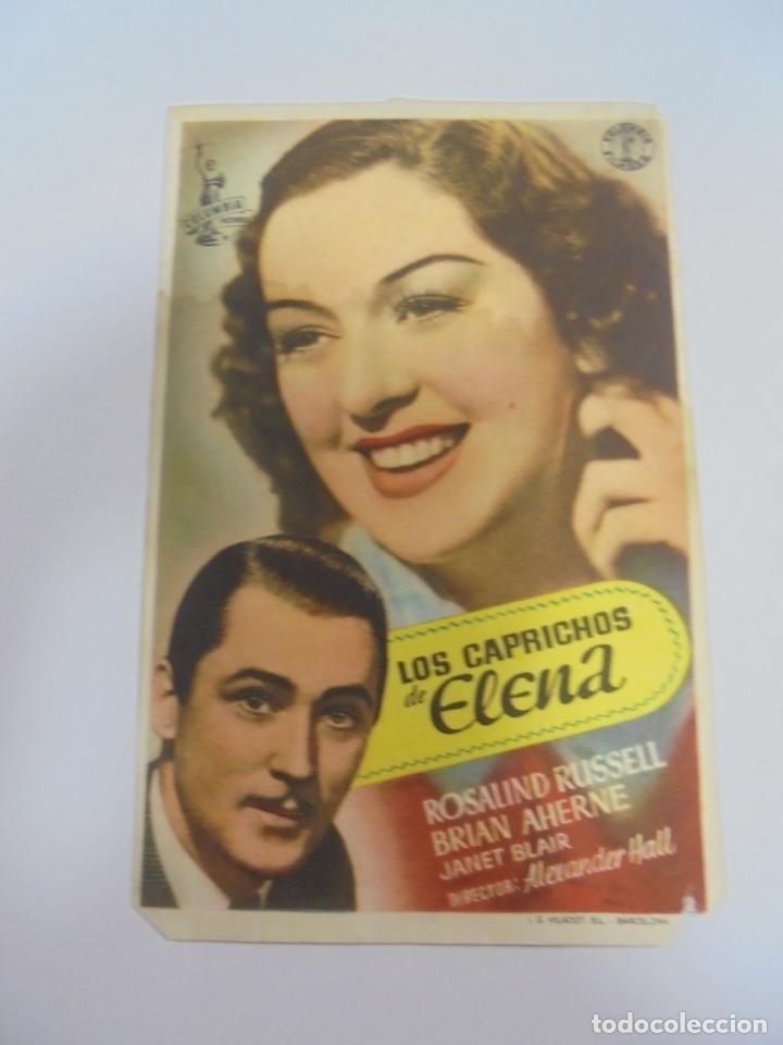 Cine: PROGRAMA DE CINE. S/P. LOS CAPRICHOS DE ELENA - Foto 1