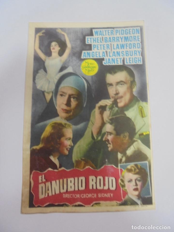 Cine: PROGRAMA DE CINE. C/P. EL DANUBIO ROJO. CINEMA EL MOLINO - Foto 1