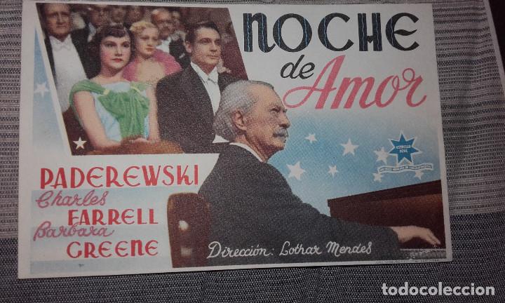 Cine: NOCHE DE AMOR  -  LOTHAR MENDES - Foto 1