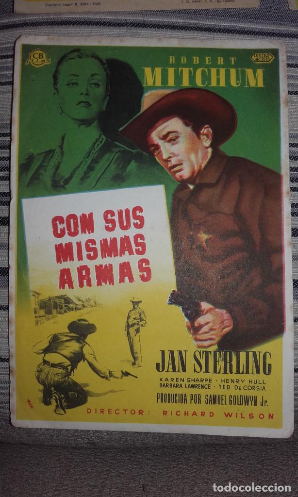 Cine: CON SUS MISMAS ARMAS ROBERT MITCHUM - Foto 1