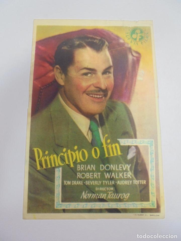 Cine: PROGRAMA DE CINE. C/P. PRINCIPIO O FIN. CINE MONTECARLO - Foto 1