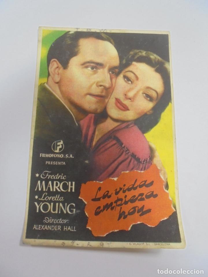 Cine: PROGRAMA DE CINE. C/P. LA VIDA EMPIEZA HOY. CINE TETUAN - Foto 1