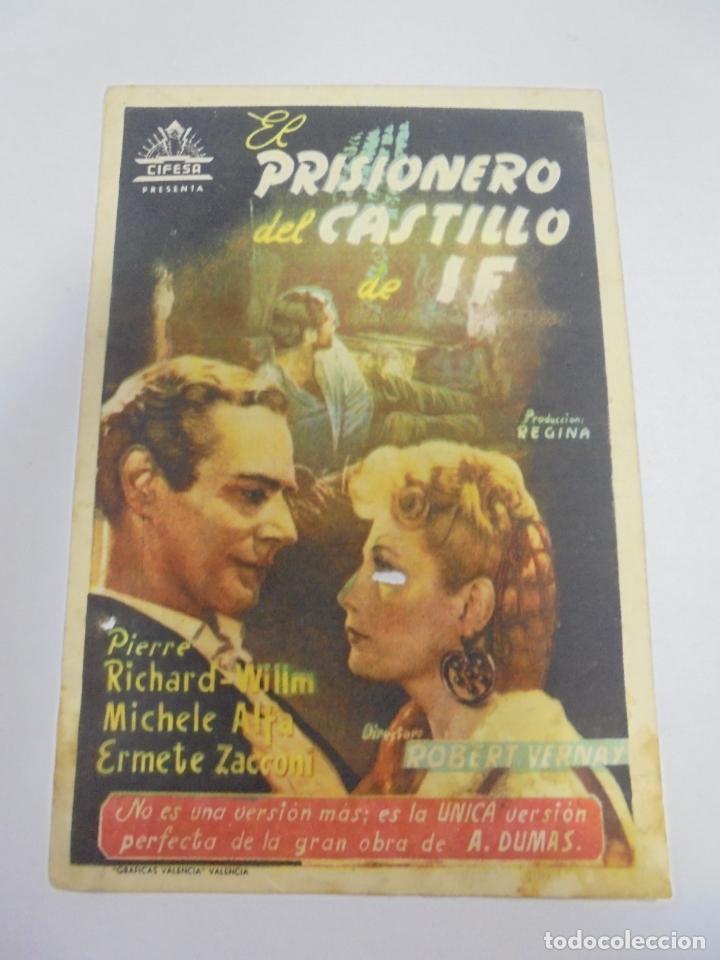 Cine: PROGRAMA DE CINE. C/P. EL PRISIONERO DEL CASTILLO DE IF. CINE ERSA - Foto 1