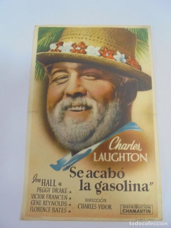 Cine: PROGRAMA DE CINE. C/P. SE ACABO LA GASOLINA. CINE PRINCESA - Foto 1