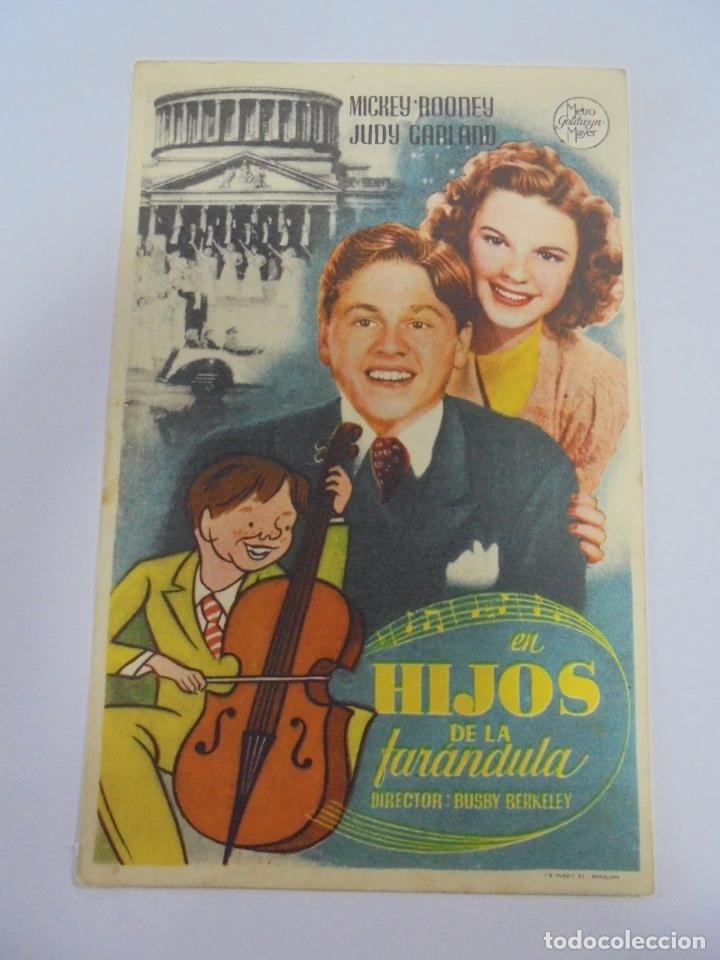Cine: PROGRAMA DE CINE. C/P. HIJOS DE LA FARANDULA. CINE EL BARCO - Foto 1