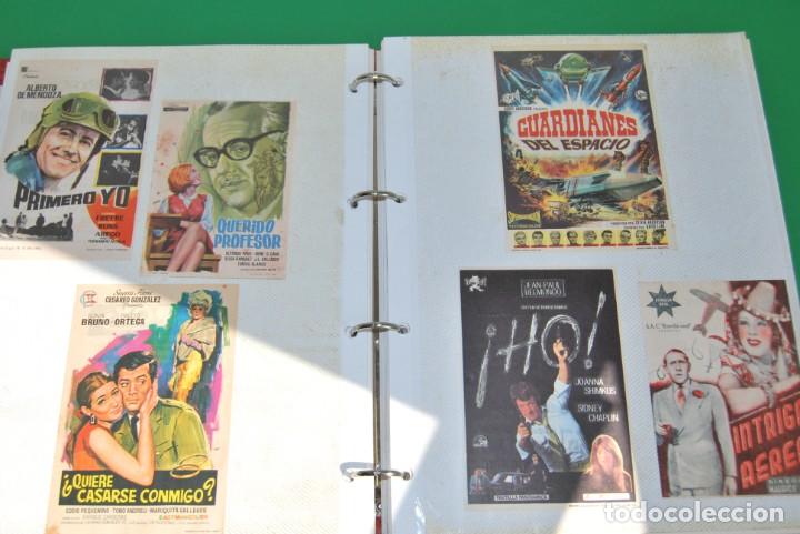 Cine: &Aacute;LBUM CON 159 PROGRAMAS DE CINE - FOLLETO - MANO - Foto 2