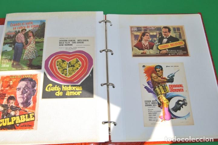 Cine: &Aacute;LBUM CON 159 PROGRAMAS DE CINE - FOLLETO - MANO - Foto 4