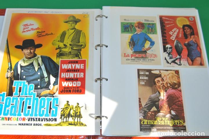 Cine: &Aacute;LBUM CON 159 PROGRAMAS DE CINE - FOLLETO - MANO - Foto 6