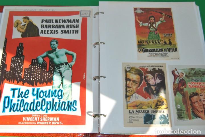 Cine: &Aacute;LBUM CON 159 PROGRAMAS DE CINE - FOLLETO - MANO - Foto 8