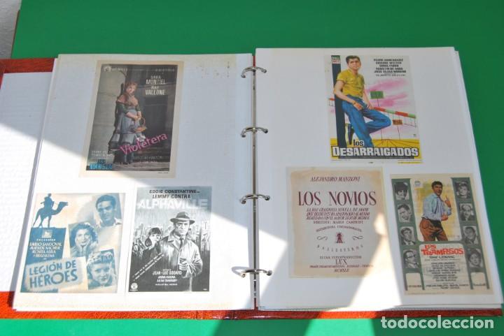 Cine: &Aacute;LBUM CON 159 PROGRAMAS DE CINE - FOLLETO - MANO - Foto 10