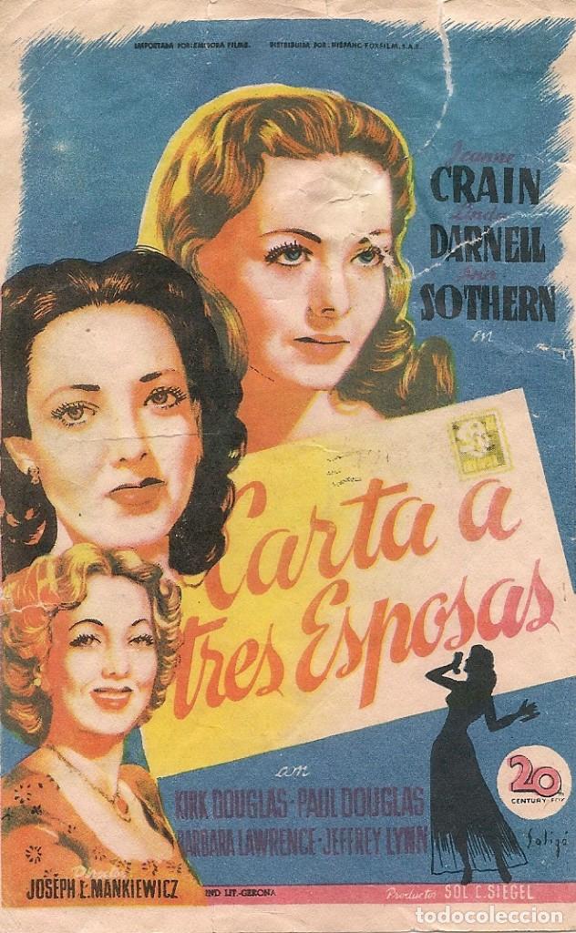 Cine: Carta a tres esposas - Foto 1