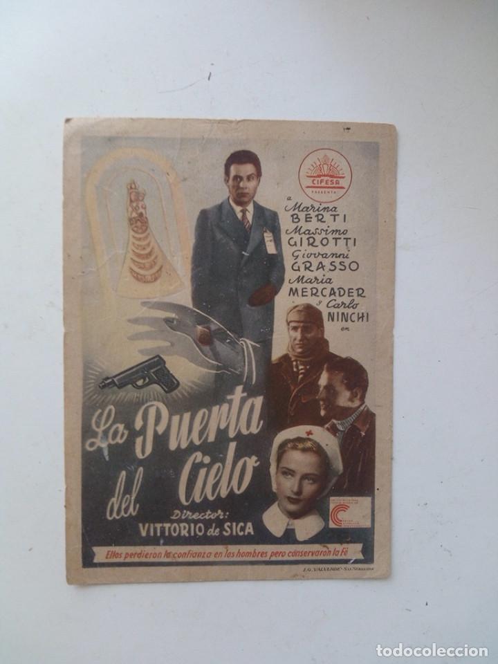 Cine: LA PUERTA DEL CIELO - PROGRAMA SENCILLO SIN PUBLICIDAD - Foto 1