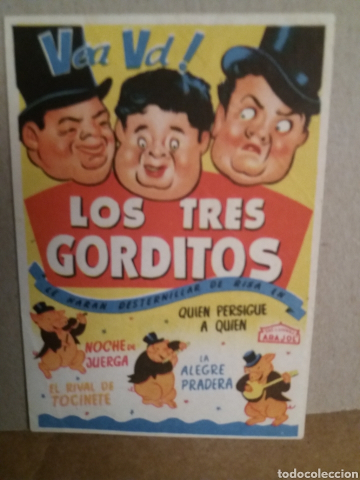Cine: los tres gorditos s/p - Foto 1