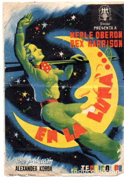 Cine: PROGRAMA DE CINE. EN LA LUNA... CON PUBLICIDAD - Foto 1