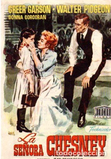 Cine: PROGRAMA DE CINE. LA SE&Ntilde;ORA CHESNEY CON PUBLICIDAD - Foto 1