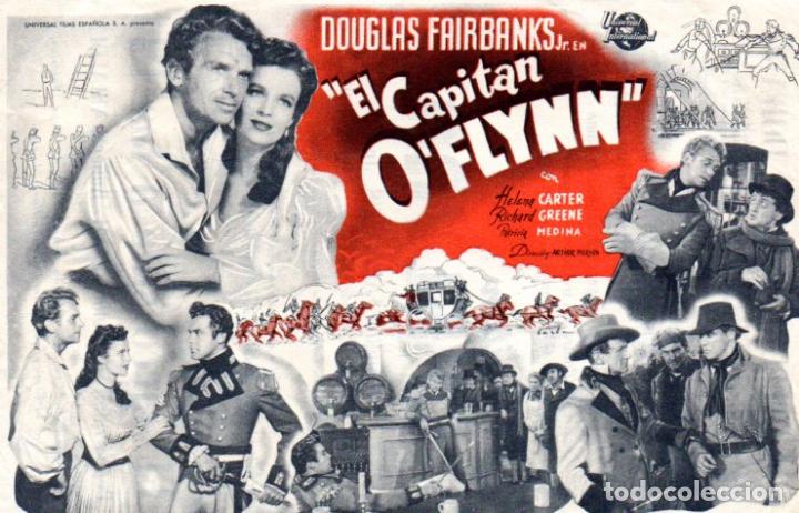 Cine: PROGRAMA DE CINE. EL CAPITAN O&acute;FLYNN CON PUBLICIDAD - Foto 1
