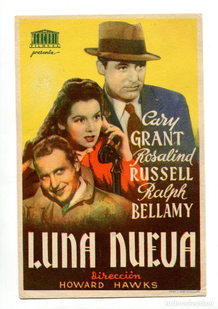 Cine: LUNA NUEVA, con Cary Grant.