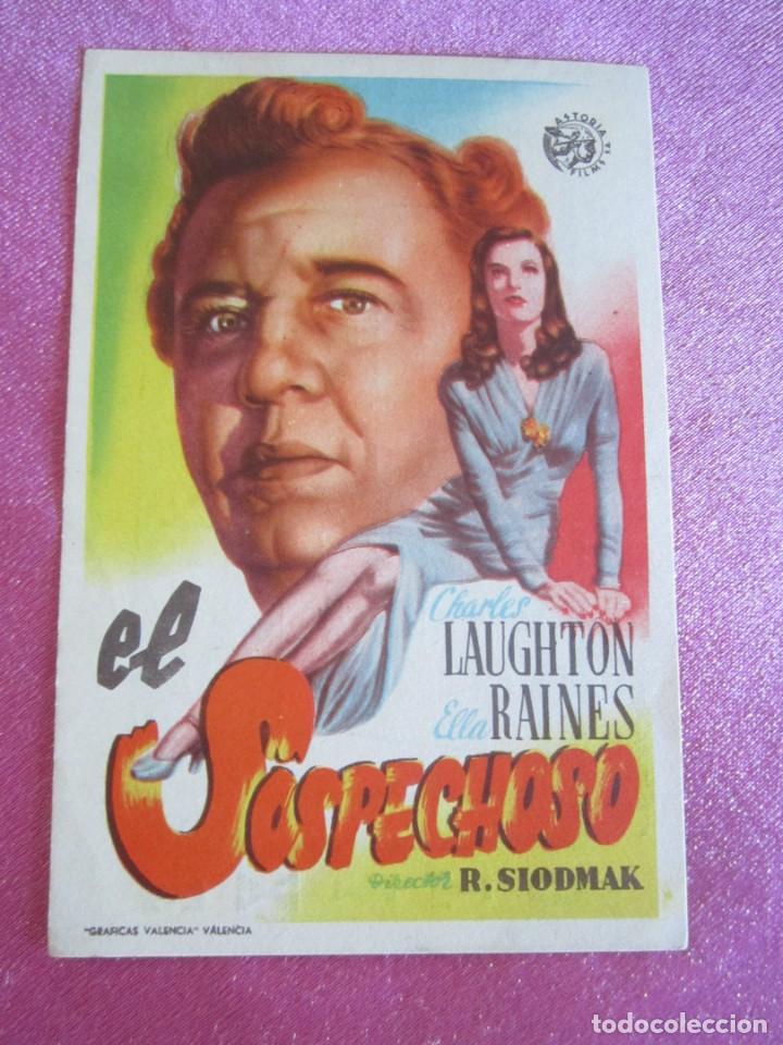 Cine: EL SOSPECHOSO  PROGRAMA DE CINE SENCILLO - Foto 1