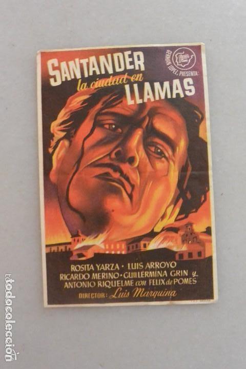 Cine: Programa cine de mano Santander la ciudad en llamas - Foto 1