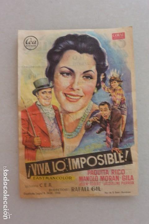 Cine: Programa cine de mano &iexcl;Viva lo imposible! - Foto 1