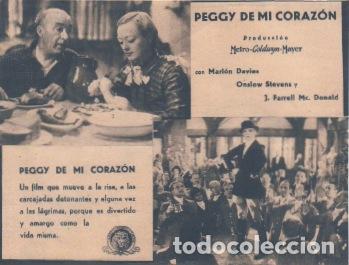 Cine: PROGRAMA DE CINE DOBLE. PEGGY DE MI CORAZON CON PUBLICIDAD - Foto 2