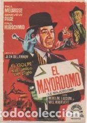 Cine: PROGRAMA DE CINE. EL MAYORDOMO SIN PUBLICIDAD - Foto 1