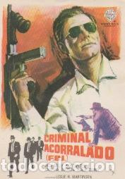 Cine: PROGRAMA DE CINE.CRIMINAL ACORRALADO SIN PUBLICIDAD - Foto 1