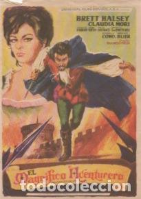 Cine: PROGRAMA DE CINE. EL MAGNIFICO AVENTURERO SIN PUBLICIDAD - Foto 1