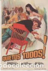 Cine: PROGRAMA DE CINE. QUIETOS TODOS SIN PUBLICIDAD - Foto 1