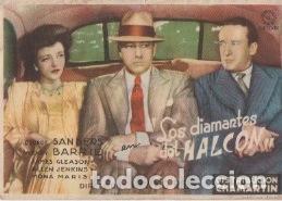 Cine: PROGRAMA DE CINE. LOS DIAMANTES DEL HALCON SIN PUBLICIDAD - Foto 1